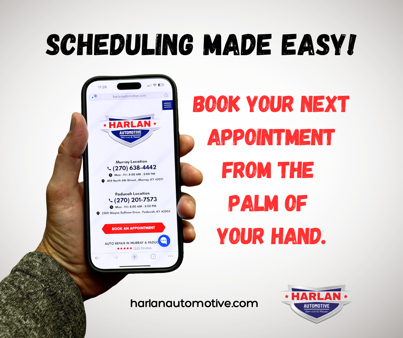 Why Booking Your Next Auto Repair Appointment Online with Harlan Automotive Makes Life Easier