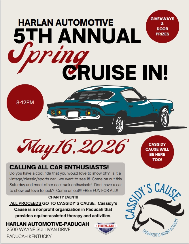 Paducah Car Show | Spring Cruise-In | Family Event
